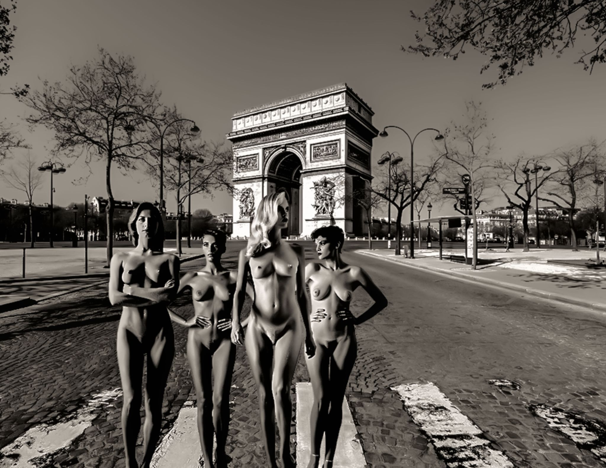 Naked in Paris